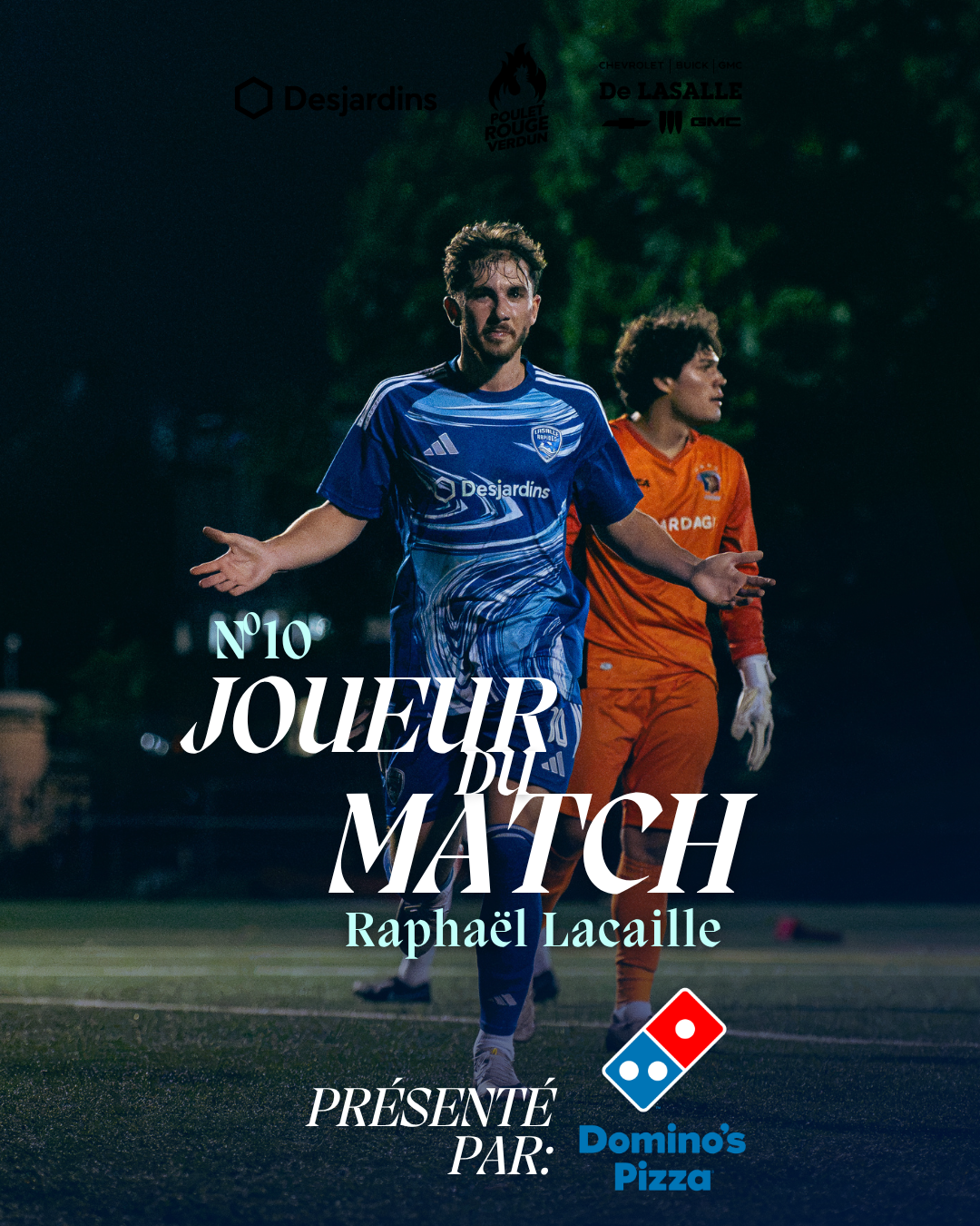 CS LaSalle player of the match graphic